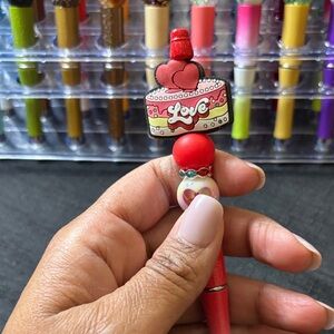 Red Love Cake Pen